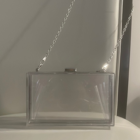 SHEIN Handbags - Shein clear clutch bag